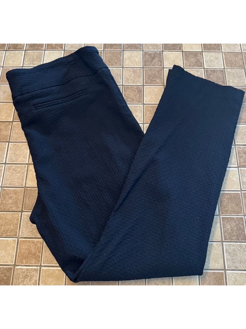 Women's Hilary Radley Pants, Size 16, Black